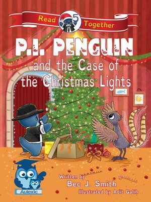 cover image of P.I. Penguin and the Case of the Christmas Lights